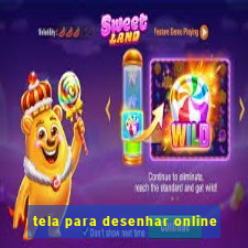 tela para desenhar online